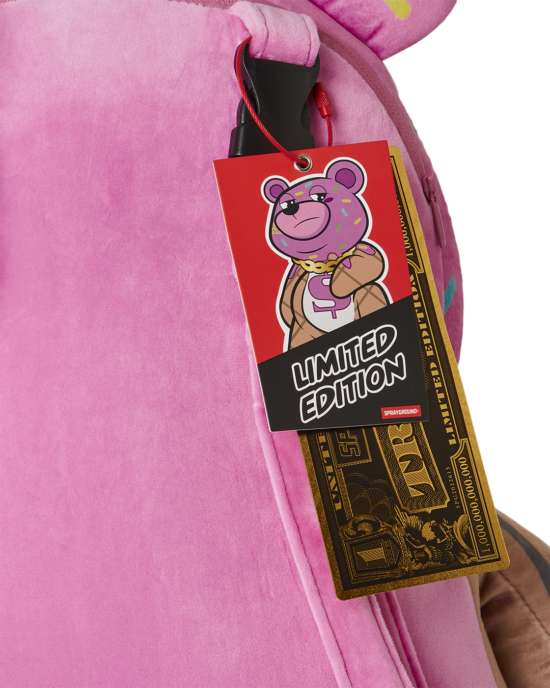 I SCREAM MONEYBEAR TEDDYBEAR BACKPACK